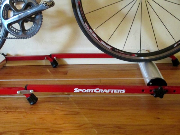 Parabolic roller bike trainer hot sale