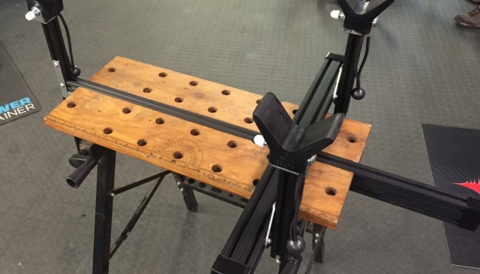 recumbent repair stand